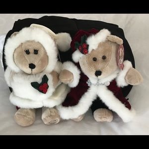 Vintage 2004  Starbucks Holiday Bear Couple